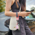 Pink Bunny Kaomoji Keystrap